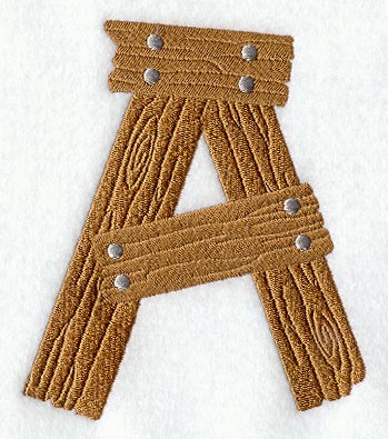 Board Letter A - 5 inch