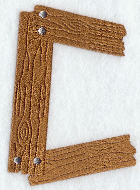 Board Letter C - 5 inch