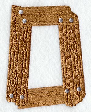 Board Letter O - 5 inch