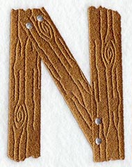 Board Letter N - 5 inch