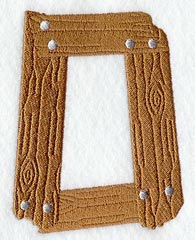 Board Letter O - 5 inch