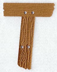 Board Letter T - 5 inch