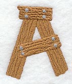 Board Letter A - 5 inch