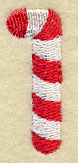 Candy Cane Number 1 - 5 inch