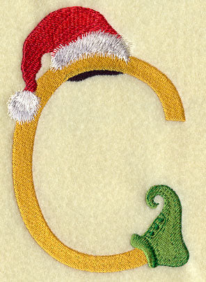 Elf Letter C - 5 inch