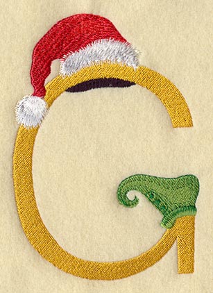 Elf Letter G - 5 inch