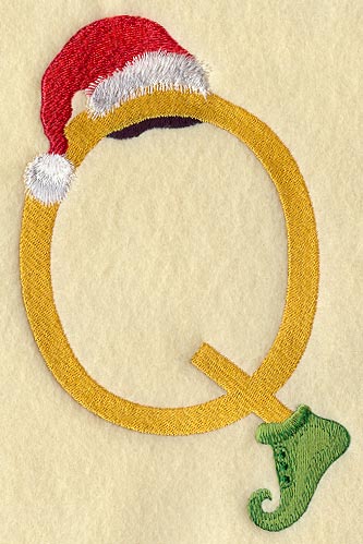 Elf Letter Q - 5 inch