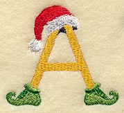 Elf Letter A - 5 inch