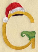 Elf Letter G - 5 inch