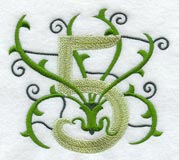 Vines Number 5 - 5 inch