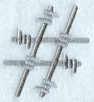 Barbed Wire Punctuation # - 5 inch