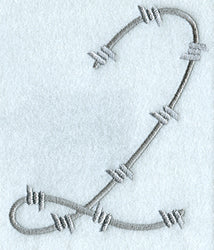 Barbed Wire Number 2 - 5 inch