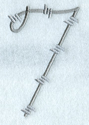 Barbed Wire Number 7 - 5 inch