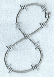 Barbed Wire Number 8 - 5 inch