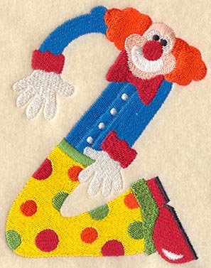Clown Number 2 - 5 inch