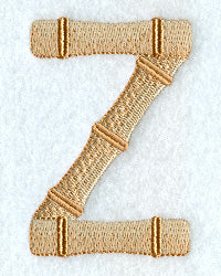 Bamboo Letter Z - 3 inch