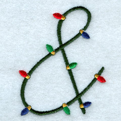 Christmas Lights Symbol & - 3 inch