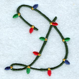 Christmas Lights Letter D - 3 inch