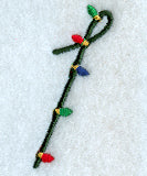 Christmas Lights Number 1 - 3 inch
