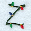 Christmas Lights Lower Case z - 3 inch