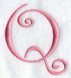 Curlz Capital Letter Q - 3 inch