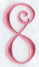 Curlz Number 8 - 3 inch