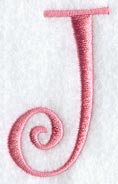 Curlz Capital Letter J - 3 inch