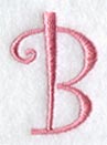 Curlz Capital Letter B - 3 inch