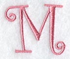 Curlz Capital Letter M - 3 inch