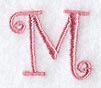 Curlz Capital Letter M - 3 inch
