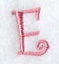 Curlz Capital Letter E - 3 inch
