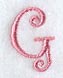 Curlz Capital Letter G - 3 inch