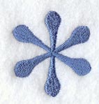 Courier Punctuation Asterisk - 3 Inch