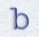 Courier Lower Case Letter b - 3 Inch