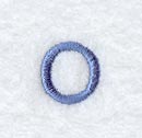 Courier Lower Case Letter o - 3 Inch