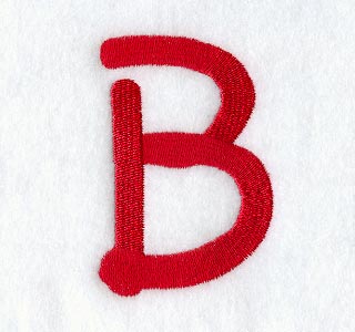 Kids Upper Case Letter B - 3 Inch