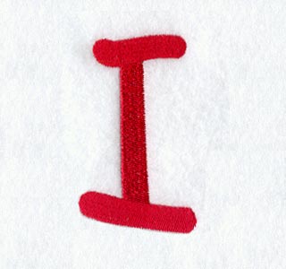 Kids Upper Case Letter I - 3 Inch