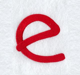 Kids Lower Case Letter e - 3 Inch