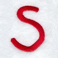 Kids Upper Case Letter S - 3 Inch