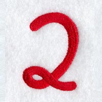 Kids Number 2 - 3 Inch