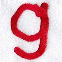Kids Lower Case Letter g - 3 Inch