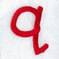 Kids Lower Case Letter q - 3 Inch