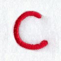 Kids Upper Case Letter C - 3 Inch