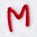 Kids Upper Case Letter M - 3 Inch