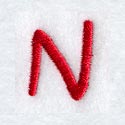 Kids Upper Case Letter N - 3 Inch