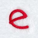 Kids Lower Case Letter e - 3 Inch