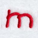 Kids Lower Case Letter m - 3 Inch