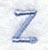 Dots Letter Z - 2 inch