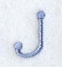 Dots Letter J - 2 inch