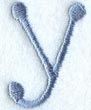 Dots Letter y - 2 inch